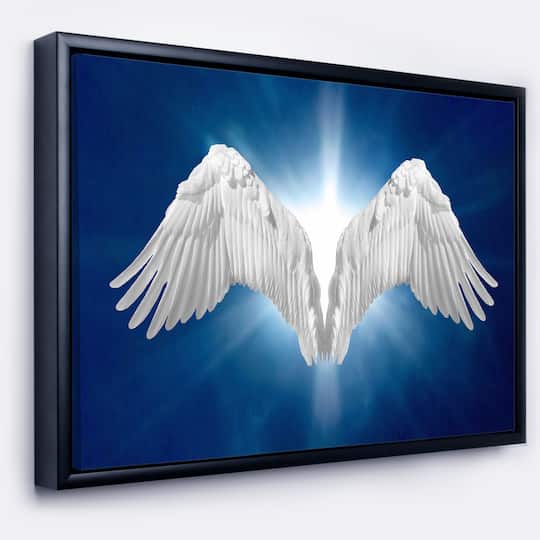 Designart - Angel Wings on Background
